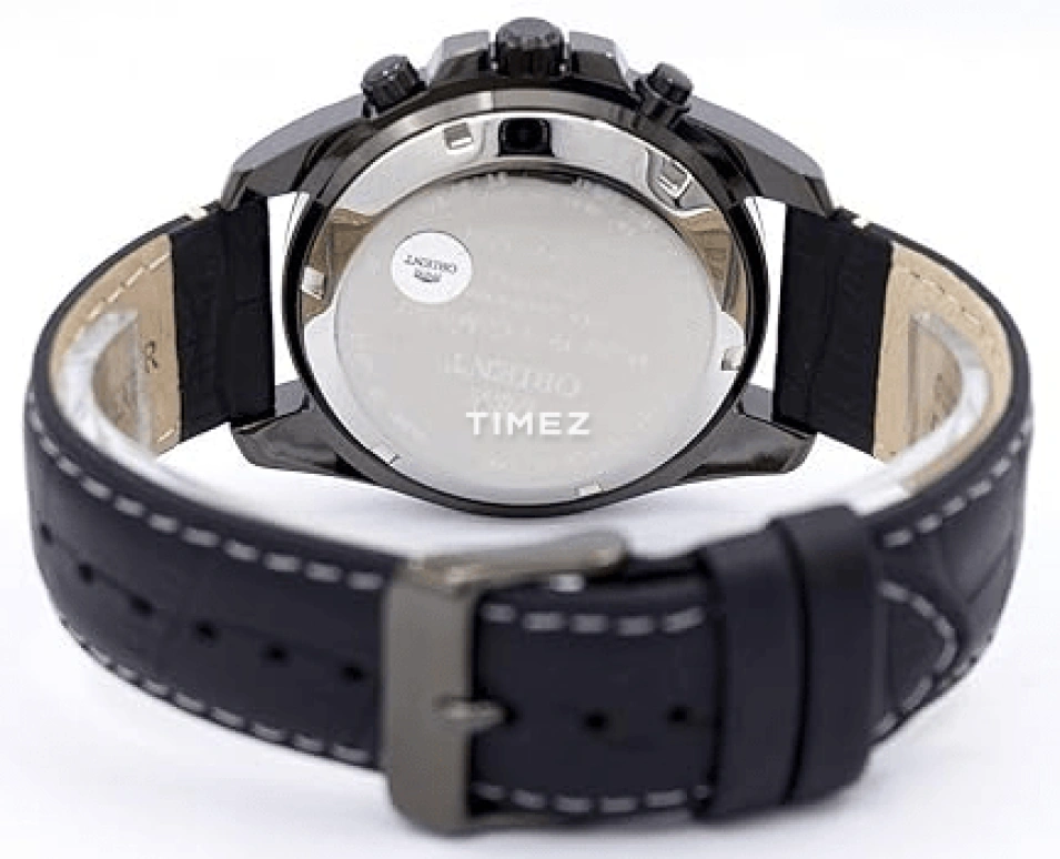 Orient,Sports 45mm,45mm,Stainless Steel,Black,Automatic,Perpetual Calendar,Day,EU0B005B