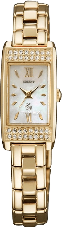 Orient,Other 15.70x31mm,15.70x31mm,Stainless Steel,White,Quartz,Hardlex,Glass,Rectangular,UBTY006W