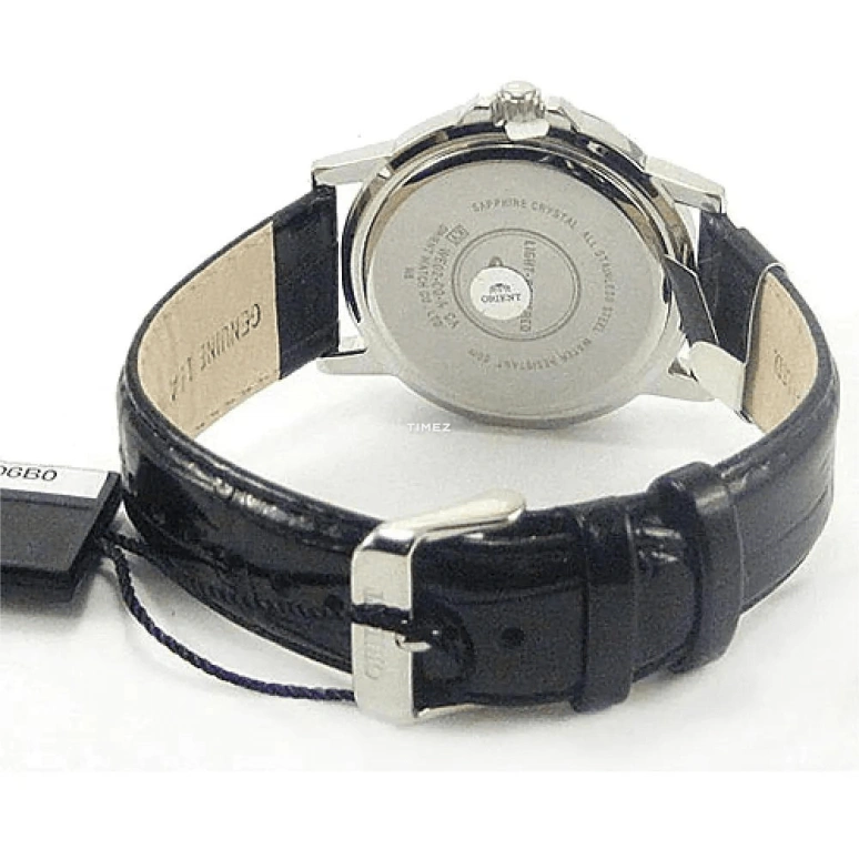 Orient,Other 41mm,41mm,Stainless Steel,Black,Quartz,Day,Hardlex,Glass,WE02006B