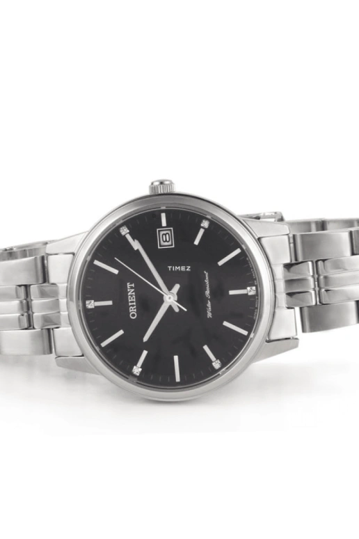 Orient,Other 32mm,32mm,Stainless Steel,Black,Quartz,Day,Sapphire,Crystal Glass,FUNG7003B
