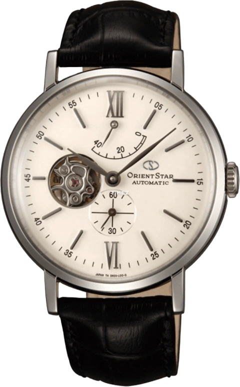 Orient,STAR 40mm,40mm,Stainless Steel,White,Handwound,Power Reserve Indicator,Glass,WZ0131DK