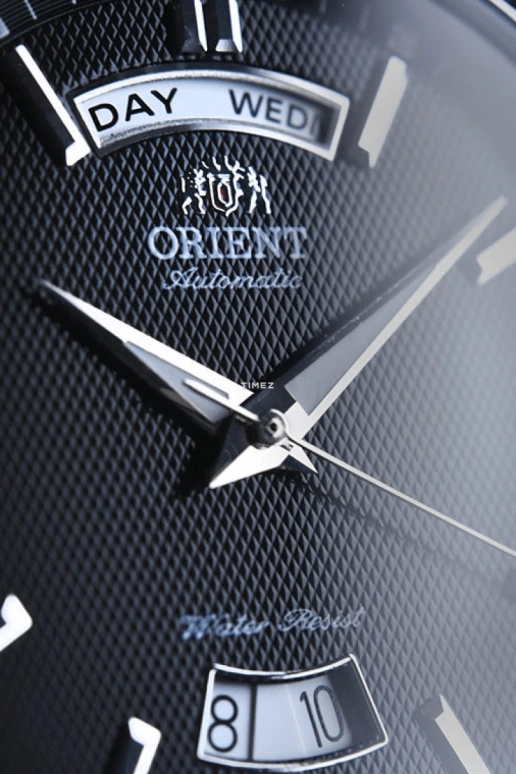Orient,Classic 40mm,40mm,Stainless Steel,Black,Automatic,Date,Day,FEV0S003B