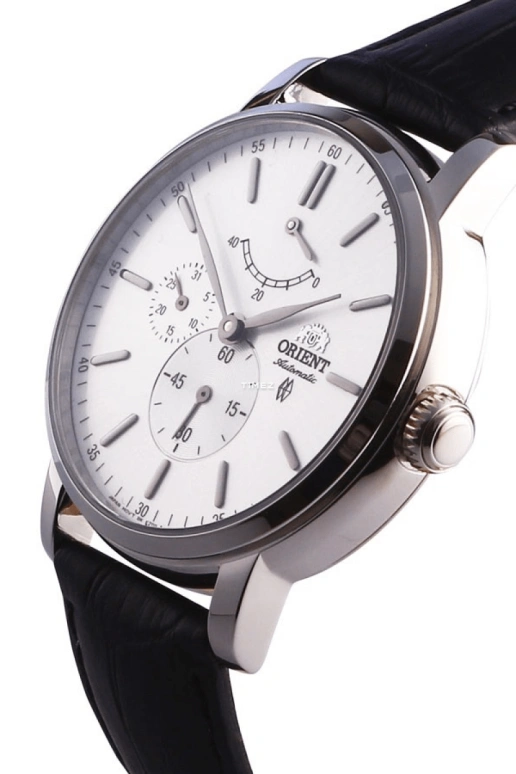 Orient,Classic 41mm,41mm,Stainless Steel,White,Automatic,Day,Power Reserve Indicator,FEZ09004W