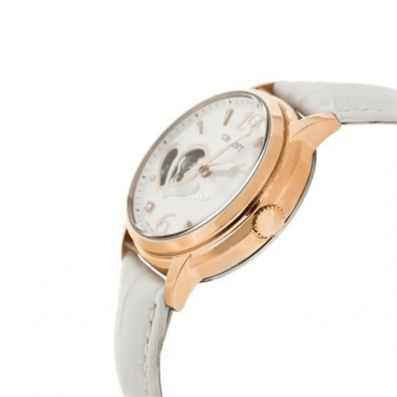 Orient,Other 35.50mm,35.50mm,Stainless Steel,White,Automatic,Hardlex,Glass,Round,DB0700DW