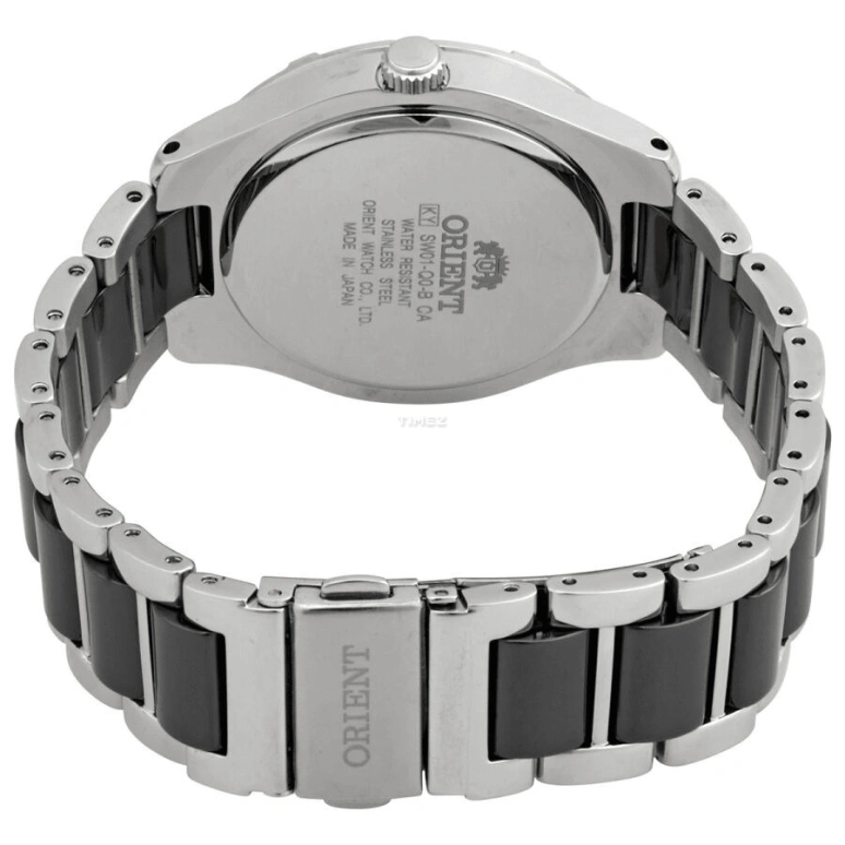 Orient,Other 39mm,39mm,Stainless Steel,Black,Quartz,Date,Day,SSW01003B0
