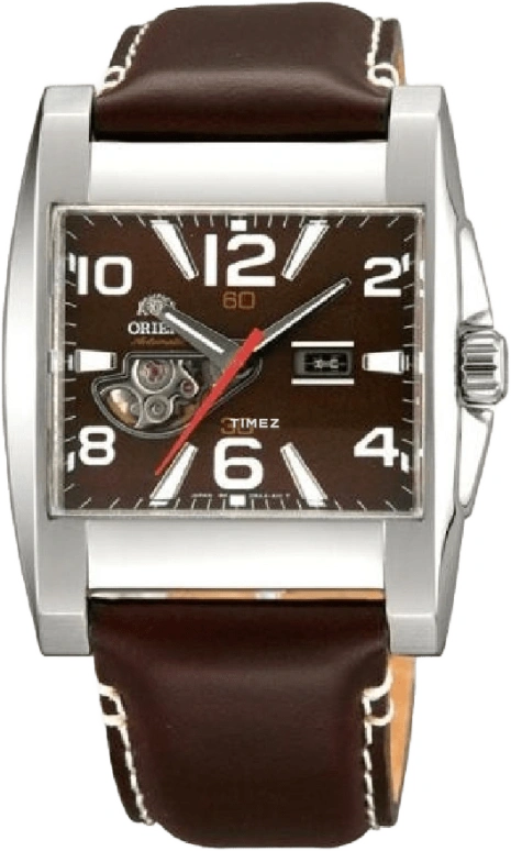 Orient,Other 0mm,0mm,Stainless Steel,Brown,Automatic,Sapphire,Crystal Glass,Tonneau,SDBAA002T0