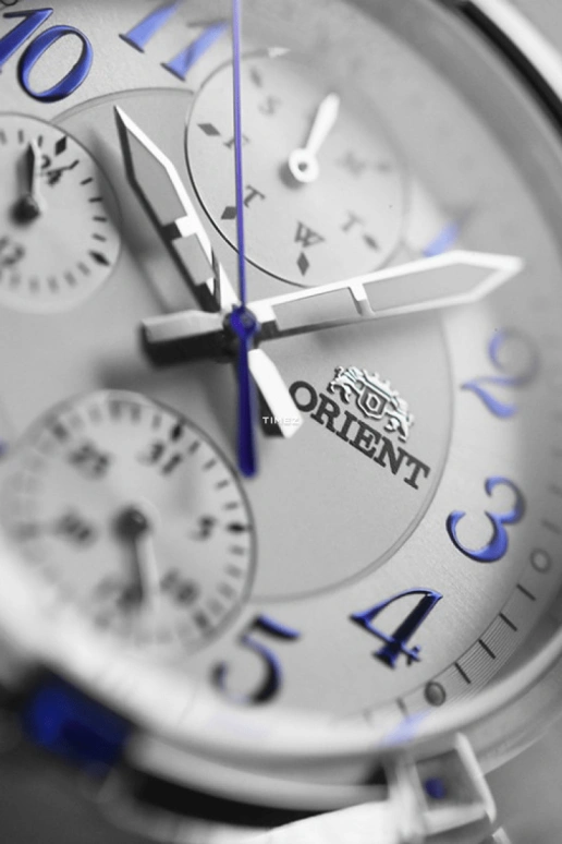 Orient,Other 38.50mm,38.50mm,Stainless Steel,White,Quartz,Date,Day,Dule Time,FUY04006W