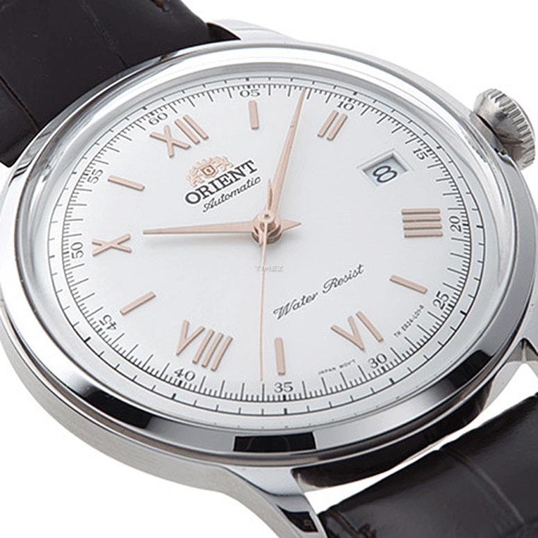 Orient,Classic 40.50mm,40.50mm,Stainless Steel,White,Automatic,Day,Sapphire,Crystal Glass,AC00008W