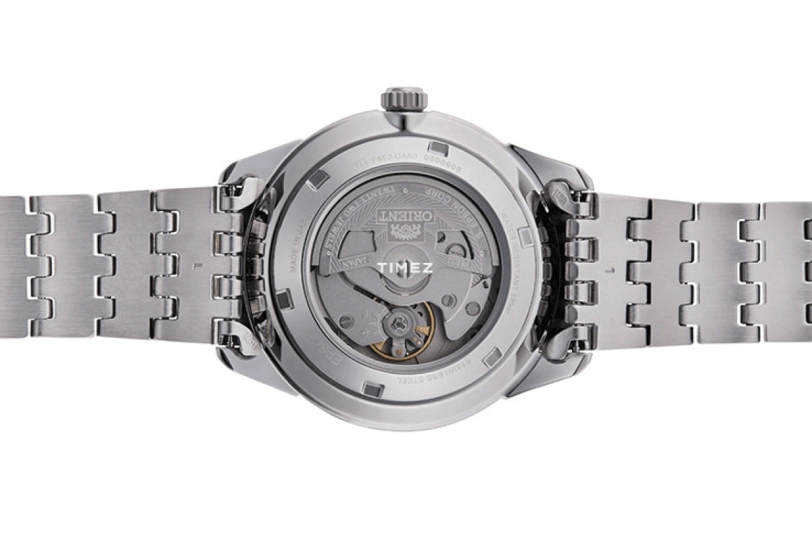 Orient,Contemporary 40.80mm,40.80mm,Stainless Steel,Black,Automatic,Handwound,Date,Day,RA,RA-AX0003B