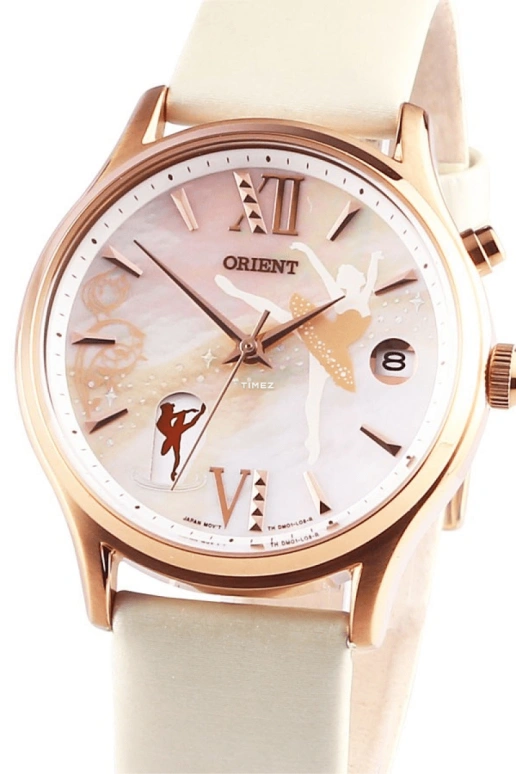 Orient,Other 36mm,36mm,Stainless Steel,White,Automatic,Day,Hardlex,Glass,FDM01002W