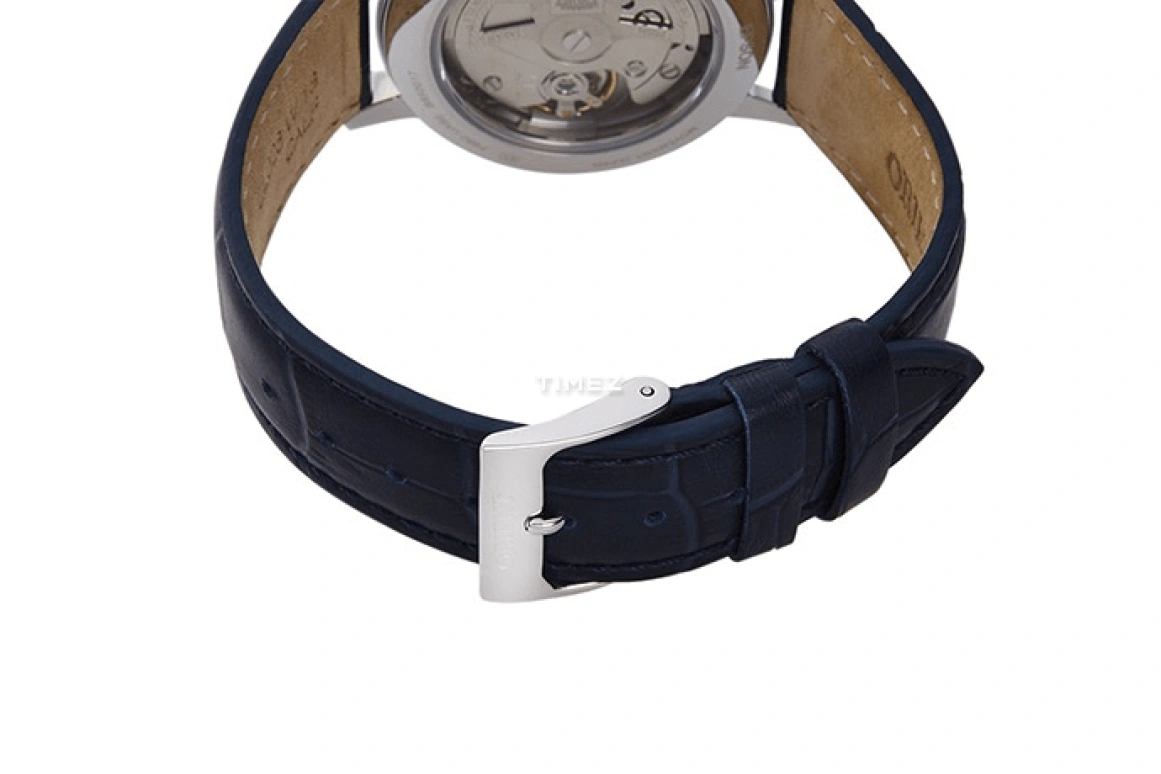 Orient,Contemporary 36.50mm,36.50mm,Stainless Steel,Blue,Automatic,Moonphase,Date,Day,RA,RA-AK0006L