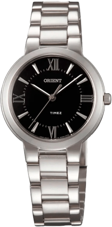 Orient,Other 30mm,30mm,Stainless Steel,Black,Quartz,Hardlex,Glass,Round,QC0N004B