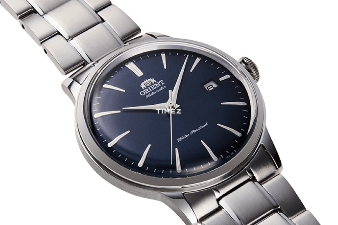 Orient,Other 40.50mm,40.50mm,Stainless Steel,Blue,Handwound,Day,Glass,RA,RA-AC0007L