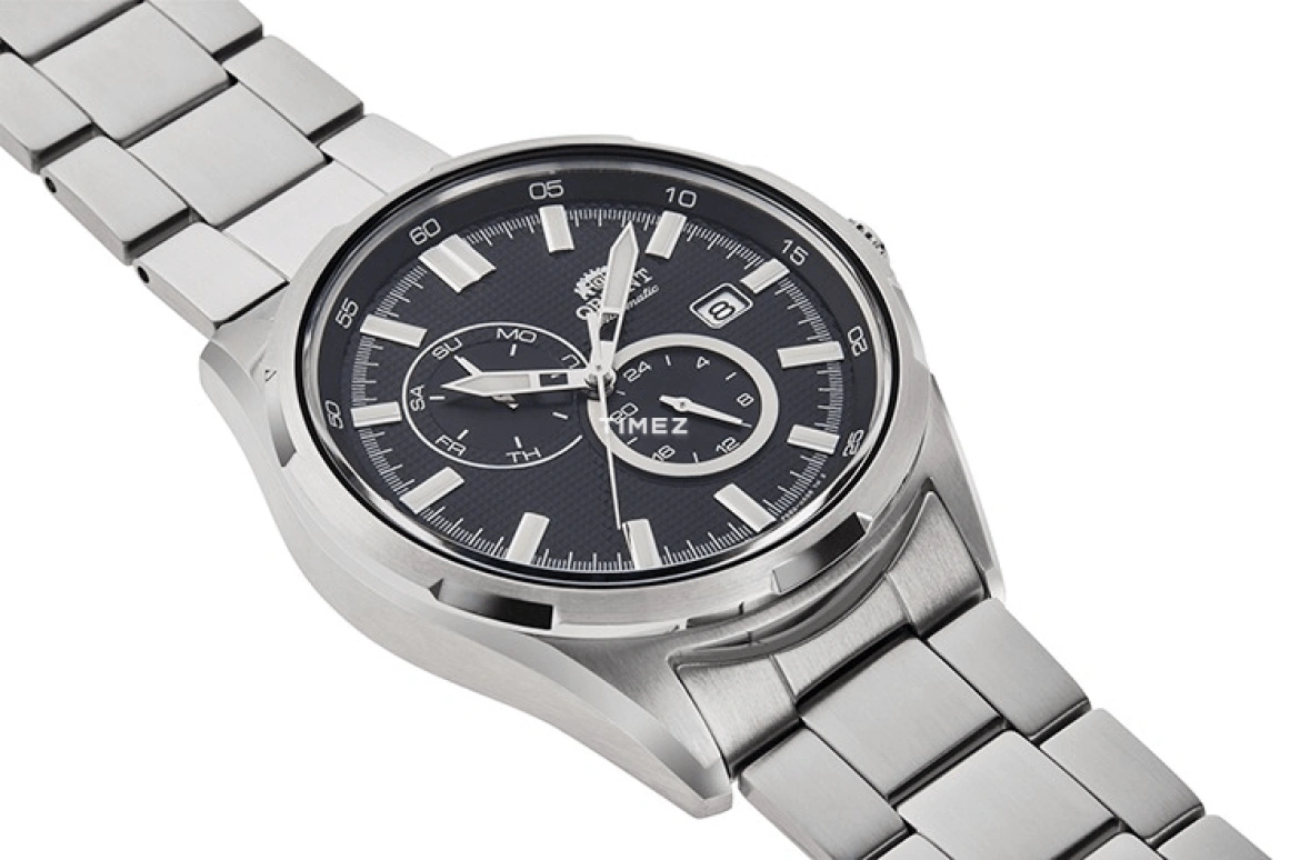 Orient,Sports 42.60mm,42.60mm,Stainless Steel,Black,Automatic,Date,Day,Dule Time,RA,RA-AK0602B