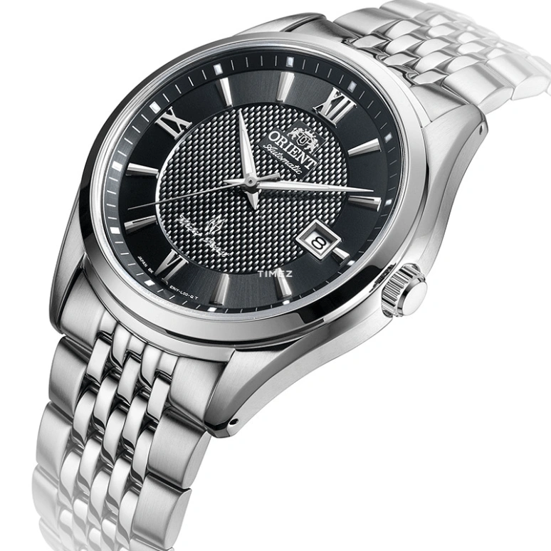 Orient,Other 40mm,40mm,Stainless Steel,Black,Automatic,Day,Sapphire,Crystal Glass,SER1Y002B0