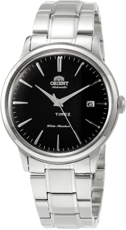 Orient,Other 40.50mm,40.50mm,Stainless Steel,Black,Handwound,Automatic,Day,Glass,RA,RA-AC0006B