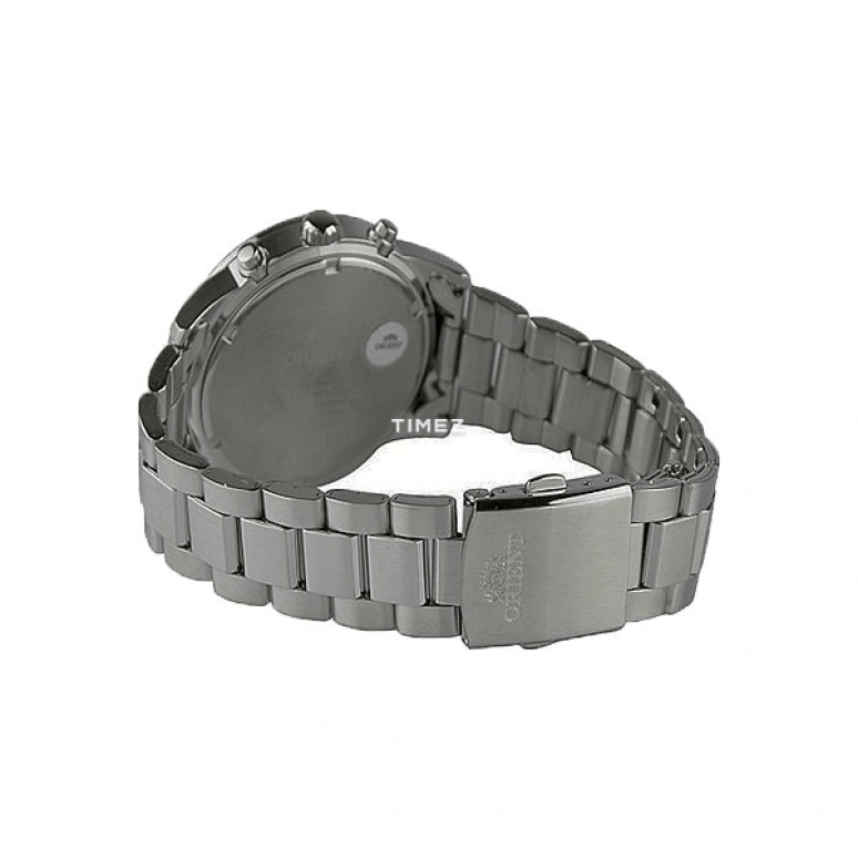 Orient,Other 43mm,43mm,Stainless Steel,White,Quartz,Date,Day,SUG1X005W9