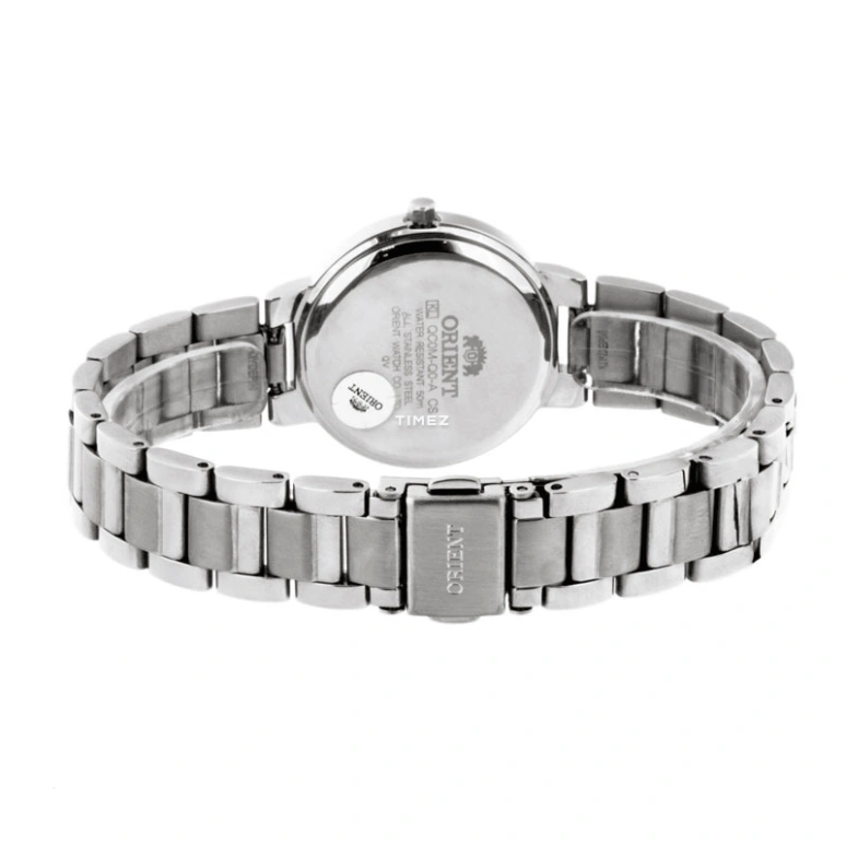 Orient,Other 30mm,30mm,Stainless Steel,Black,Quartz,Hardlex,Glass,Round,QC0M004B