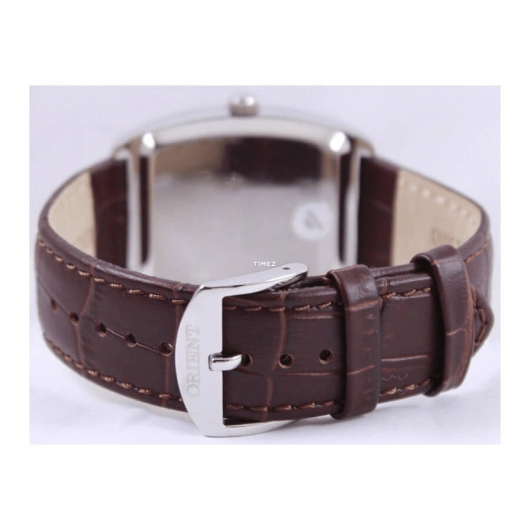 Orient,Classic 37x46mm,37x46mm,Stainless Steel,Brown,Automatic,Sapphire,Glass,Tonneau,FDBAF003T