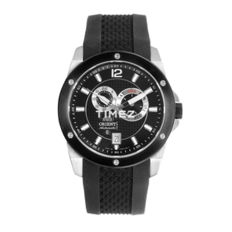 Orient,Sports ,Stainless Steel,Black,Automatic,Date,Day,SET0H001B0