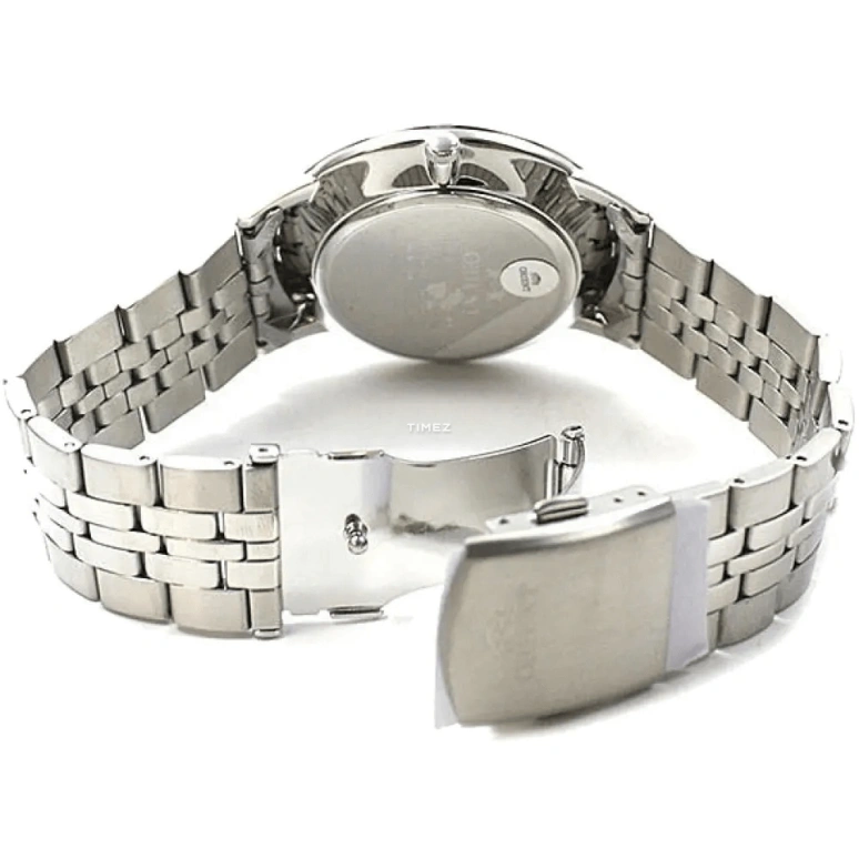 Orient,Other 42mm,42mm,Stainless Steel,White,Quartz,Date,Day,UT0G004W