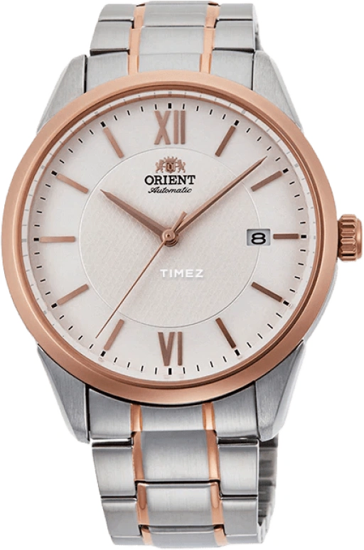 Orient,Classic 40.80mm,40.80mm,Stainless Steel,White,Automatic,Day,Glass,RA,RA-AC0012S10D