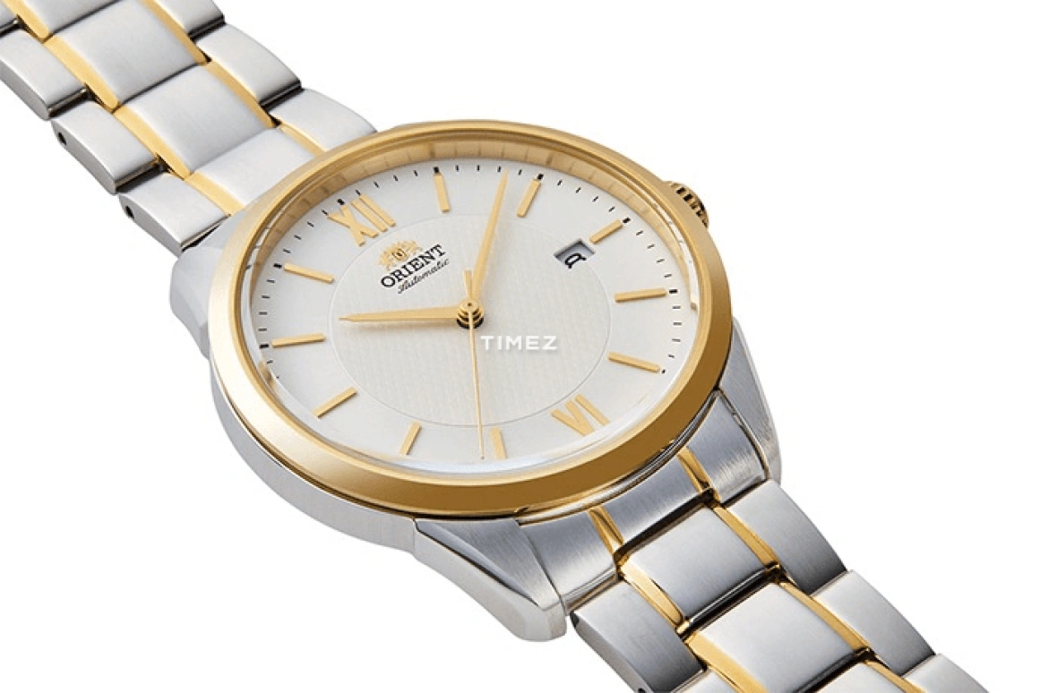 Orient,Classic 40.80mm,40.80mm,Stainless Steel,White,Automatic,Handwound,Day,Glass,RA,RA-AC0013S