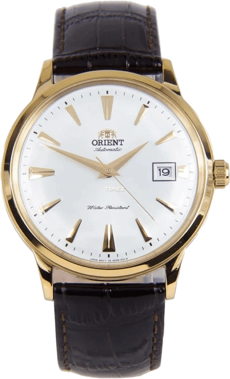 Orient,Classic 40.50mm,40.50mm,Stainless Steel,White,Automatic,Handwound,Day,Sapphire,Crystal Glass,AC00003W