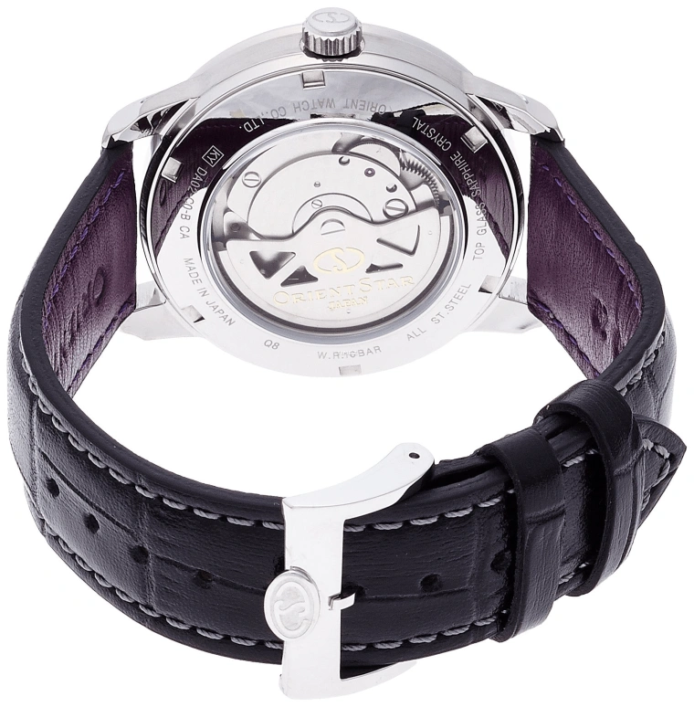Orient,STAR 39mm,39mm,Stainless Steel,Black,Handwound,Power Reserve Indicator,Sapphire,Crystal Glass,WZ0221DA