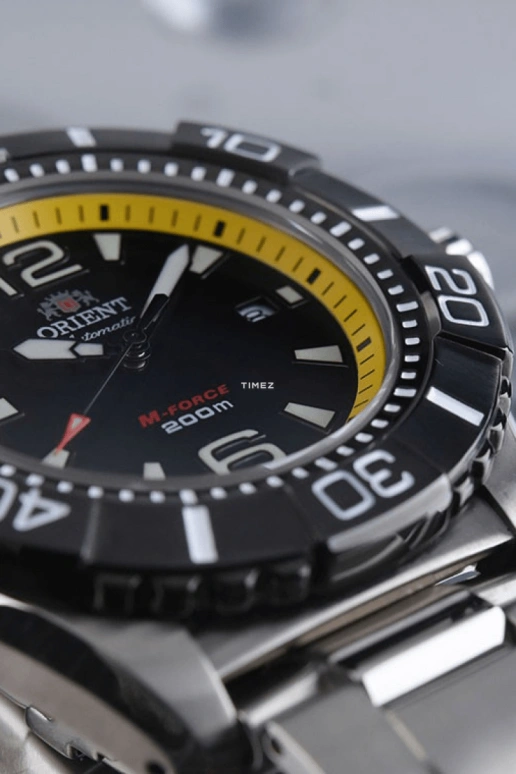 Orient,Other 47mm,47mm,Titanium,Black,Automatic,Day,Sapphire,Crystal Glass,SDV01002B
