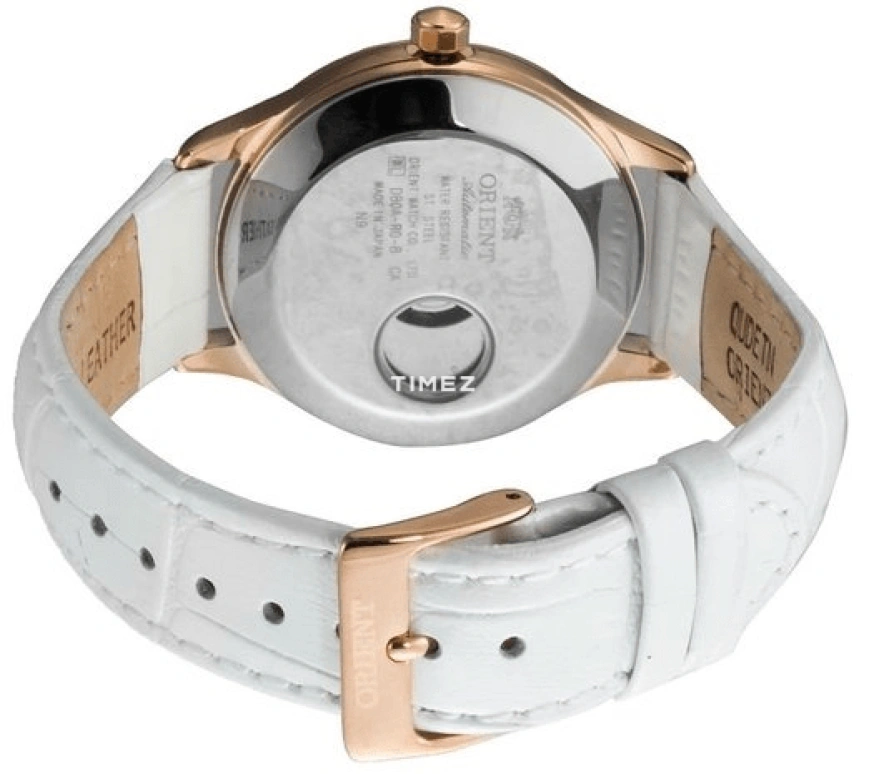 Orient,Other 36mm,36mm,Stainless Steel,White,Automatic,Handwound,Sapphire,Crystal Glass,Round,DB0A002W