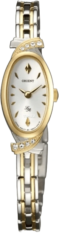 Orient,Other 14.55x34mm,14.55x34mm,Stainless Steel,White,Quartz,Hardlex,Glass,Oval,RBDV005W