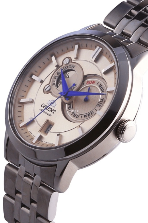 Orient,Classic 41.50mm,41.50mm,Stainless Steel,Beige,Automatic,Date,Day,FET0P002W