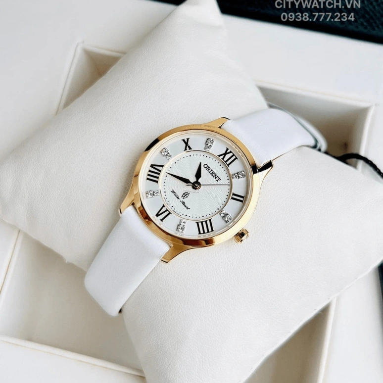 Orient,Other 30.50mm,30.50mm,Stainless Steel,White,Quartz,Sapphire,Crystal Glass,Round,SUB9B003W0