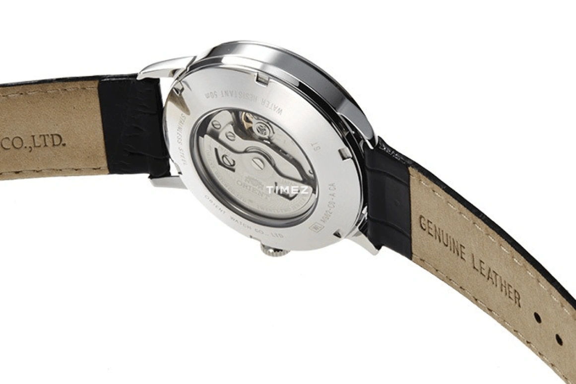 Orient,Contemporary 41mm,41mm,Stainless Steel,Black,Automatic,Handwound,Glass,Round,AG02004B