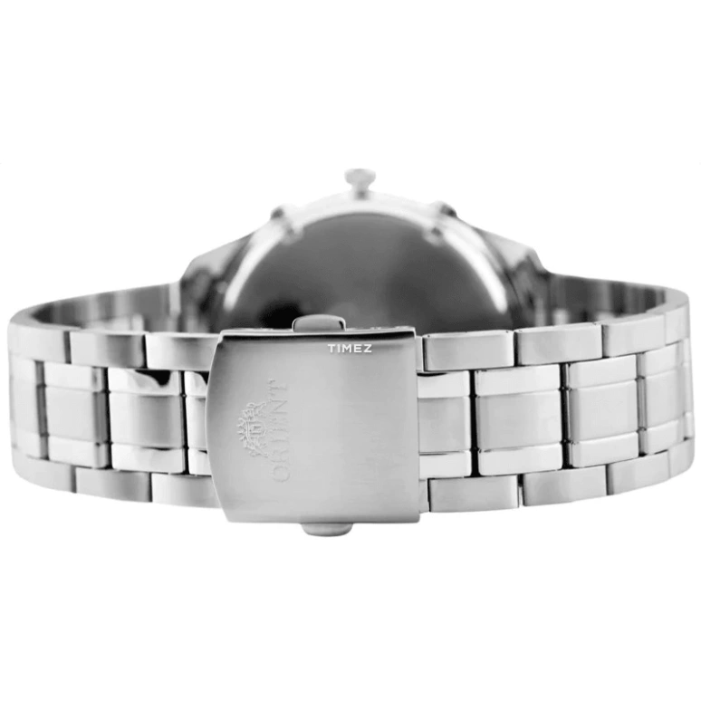 Orient,Other 42mm,42mm,Stainless Steel,White,Quartz,Chronograph,Day,SKU00003W0