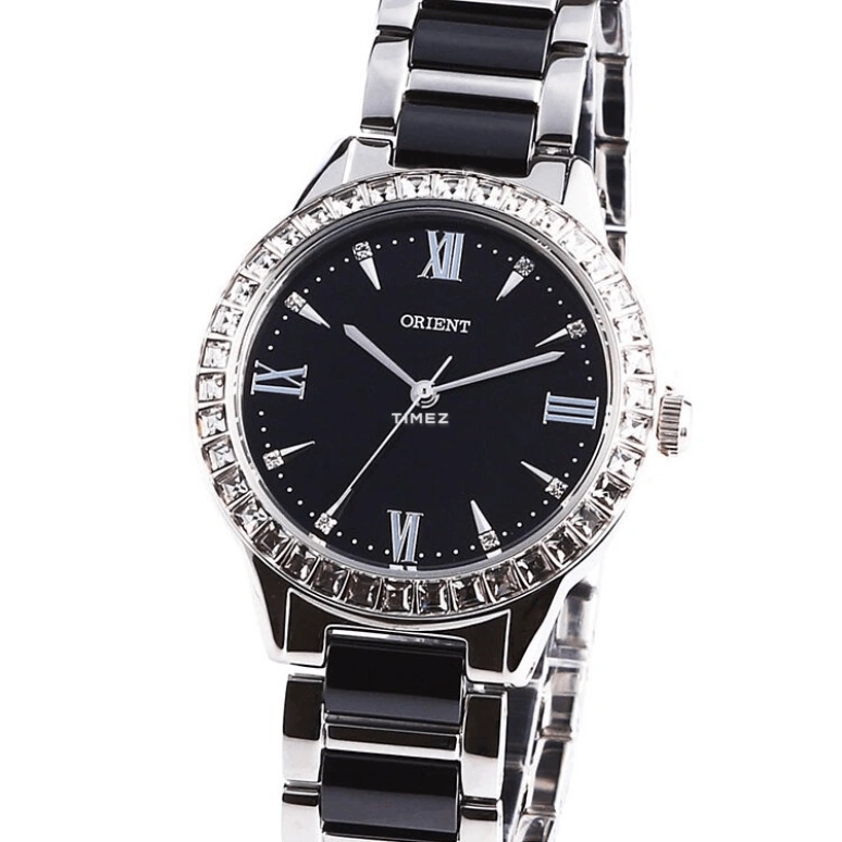 Orient,Classic 34mm,34mm,Stainless Steel,Black,Quartz,Sapphire,Crystal Glass,Round,FQC11003B