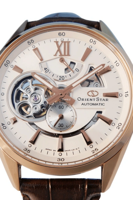 Orient,STAR 41mm,41mm,Stainless Steel,White,Handwound,Sapphire,Crystal Glass,Round,SDK05003W