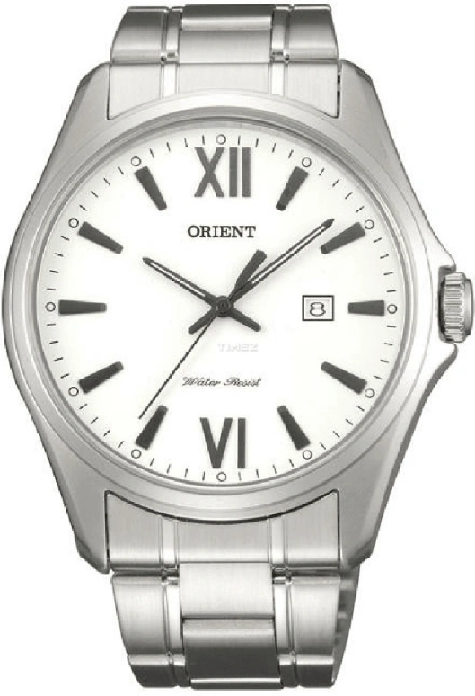 Orient,Sports 42mm,42mm,Stainless Steel,White,Quartz,Day,Glass,FUNF2006W