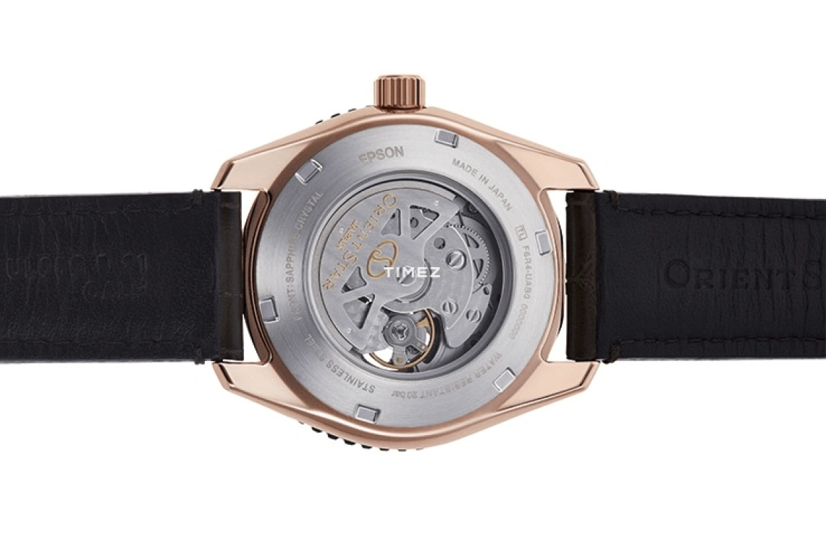 Orient,STAR 43.20mm,43.20mm,Stainless Steel,Brown,Handwound,Power Reserve Indicator,Sapphire,RE,RE-AT0103Y