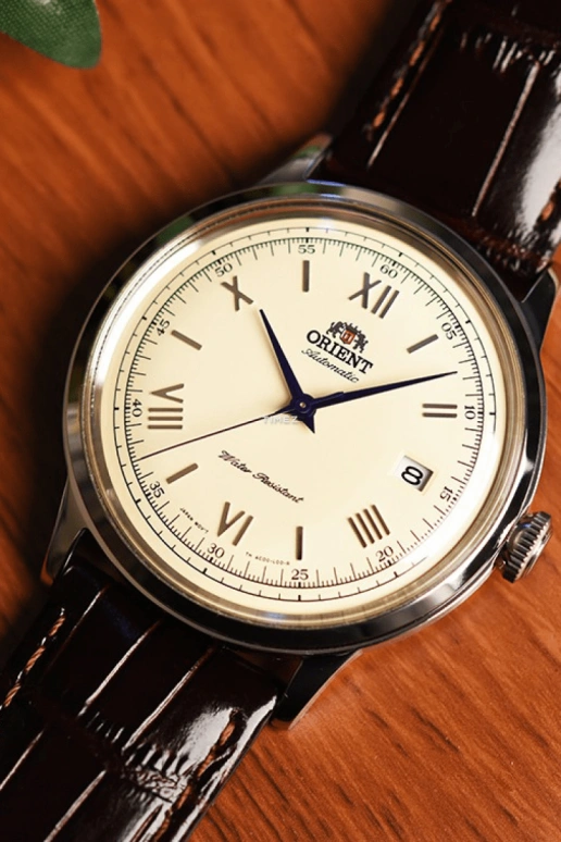 Orient,Other 40.50mm,40.50mm,Stainless Steel,Beige,Automatic,Day,Sapphire,Crystal Glass,AC00009N