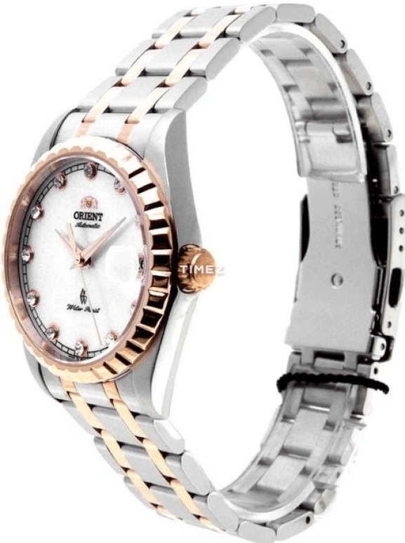 Orient,Other 37mm,37mm,Stainless Steel,White,Automatic,Day,Sapphire,Crystal Glass,SER22001W0