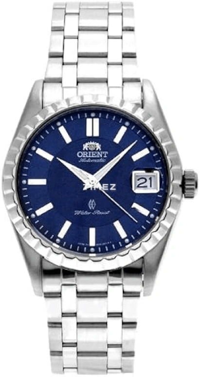Orient,Other 37mm,37mm,Stainless Steel,Blue,Automatic,Day,Glass,SER1P008D0