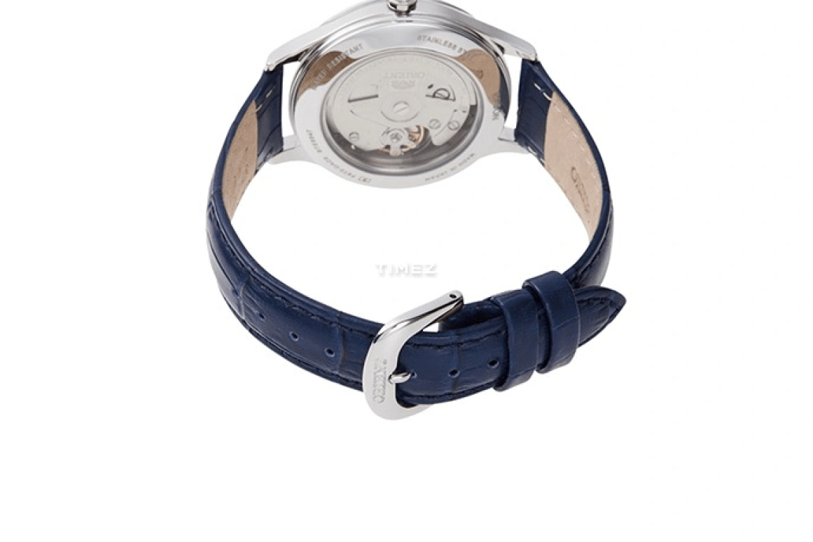 Orient,Other 36mm,36mm,Stainless Steel,Blue,Automatic,Glass,Round,RA,RA-AG0018L