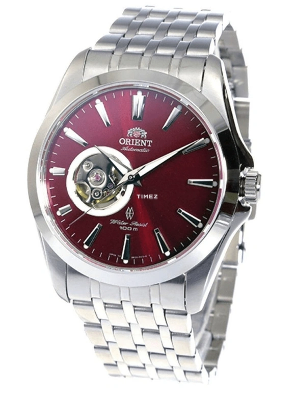 Orient,Other 40mm,40mm,Stainless Steel,Red,Automatic,Sapphire,Round,SDB09002H0