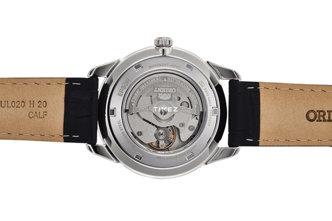 Orient,Contemporary 40.80mm,40.80mm,Stainless Steel,Black,Automatic,Day,Glass,RA,RA-AC0016B