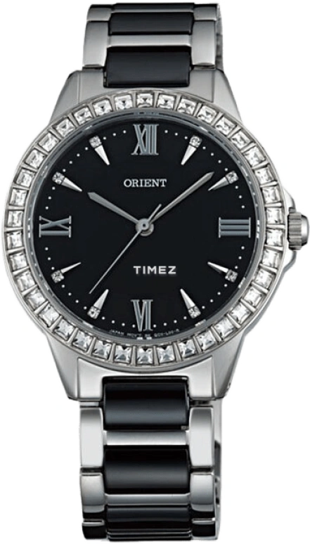 Orient,Classic 34mm,34mm,Stainless Steel,Black,Quartz,Sapphire,Crystal Glass,Round,FQC11003B