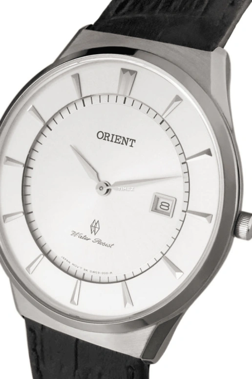 Orient,Other 39mm,39mm,Stainless Steel,White,Quartz,Day,Hardlex,Glass,FGW03007W