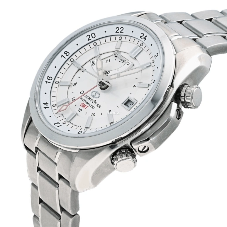 Orient,STAR 41.50mm,41.50mm,Stainless Steel,Silver White,Automatic,Day,Power Reserve Indicator,Dule Time,SDJ00002W0