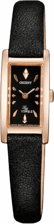 Orient,Other 14x27.50mm,14x27.50mm,Stainless Steel,Black,Quartz,Hardlex,Glass,Rectangular,RBDW003B